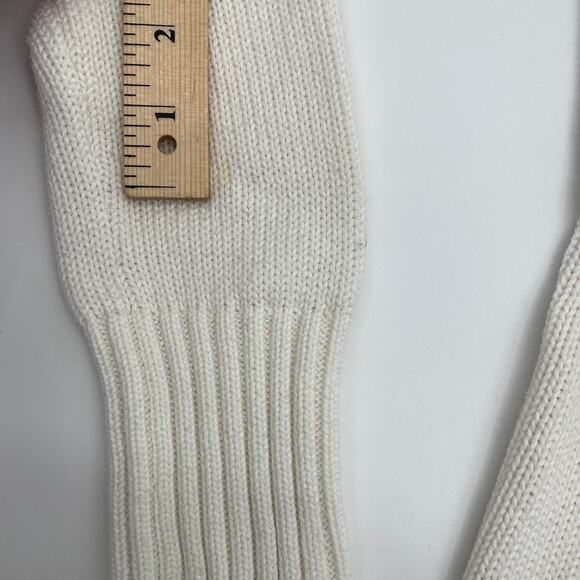 ATHLETA Knit Turtleneck Sweater Top Size XS Off White Casual Cozy Warm Layer - Picture 7 of 7